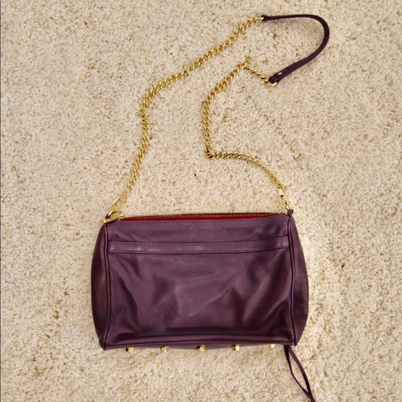 New Rebecca Minkoff M.A.C. Purple Crossbody - Picture 3 of 8